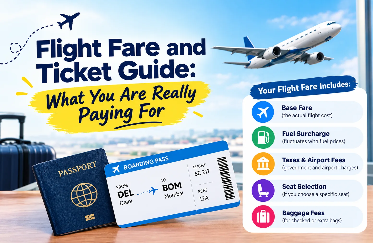 Flight Fare and Ticket Guide: What You Are Really Paying For